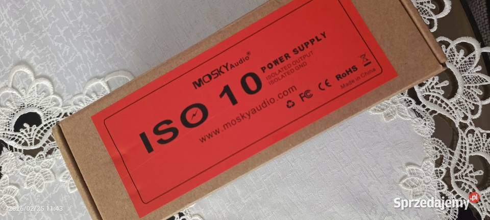 Zasilacz gitarowy MoskyAudio ISO 10 Zamość