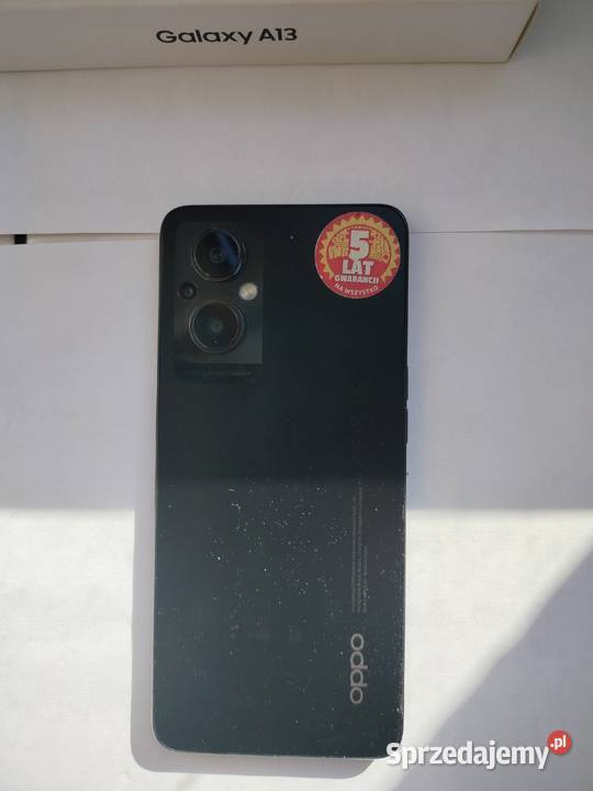 Oppo Reno 7 Lite 5G 8GB128GB Czarny stan lekko łódzkie Łódź