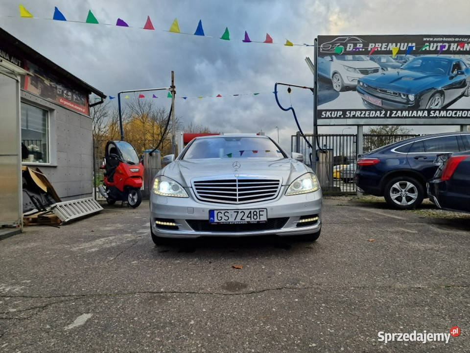 Mercedes S 350 30 CDI 235 Lifcie Łopatki VAT marża Mercedes-Benz Słupsk