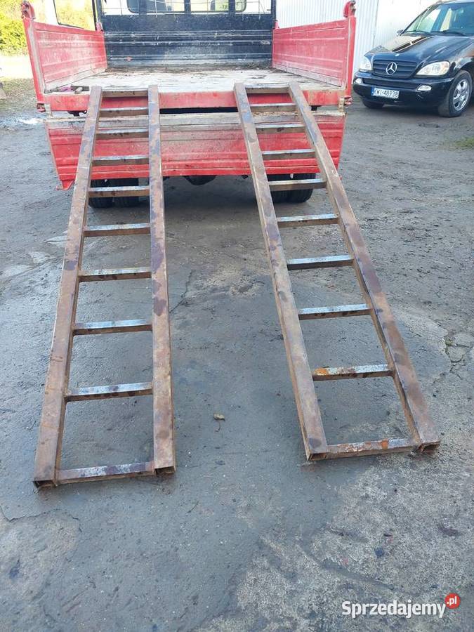 Najazdy pod koparkę minikoparkę dostawcze Wieliczka