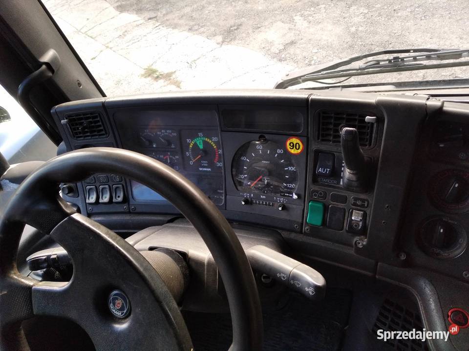 Scania 144G 460 hakowiec wywrotka Volvo faktura Wywrotki Piwniczna-Zdrój