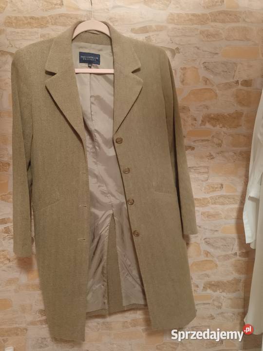 38M Paul Costelloe Wełniany płaszcz biznesowy Kraków