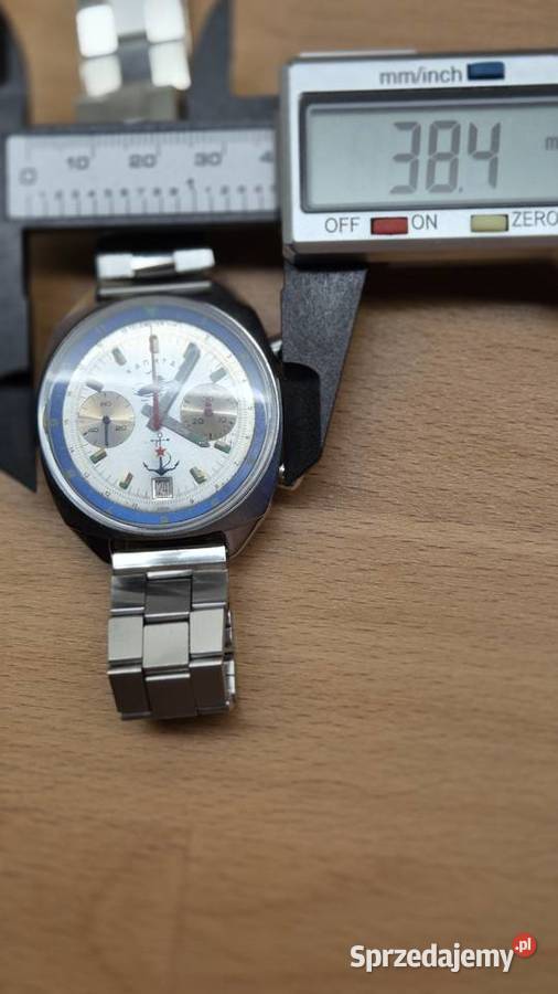 Zegarek Poljot Chronograf 3133 kapitan Chorzów