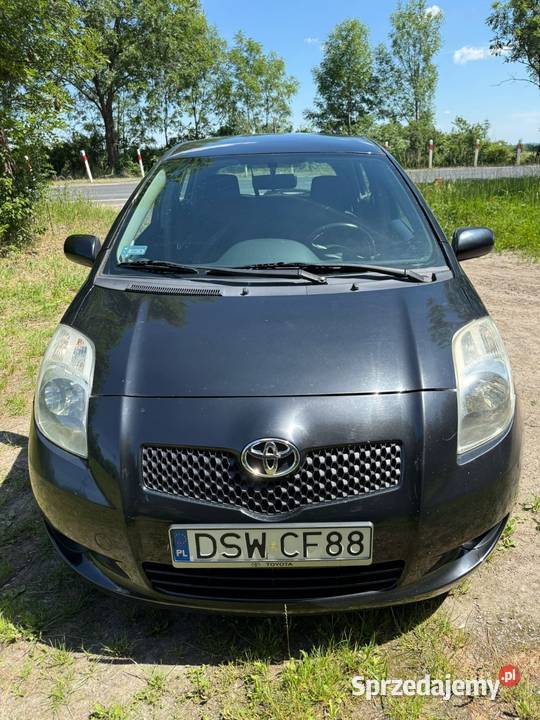TOYOTA Yaris 14 D4D 2008 Przebieg 156 ABS Lubin