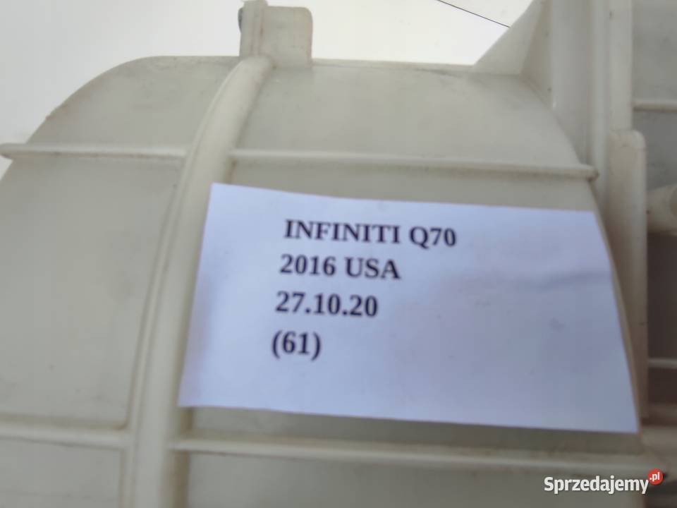 DMUCHAWA INFINITI Q70 M35 M37 wielkopolskie Nowy Tomyśl