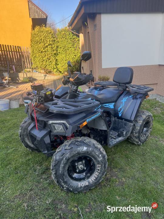 Quad fourcraft 250 z wyciągarką Rok produkcji 2021 Sucha Beskidzka
