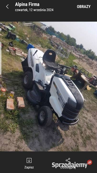 Traktorek Alpina Chełmża