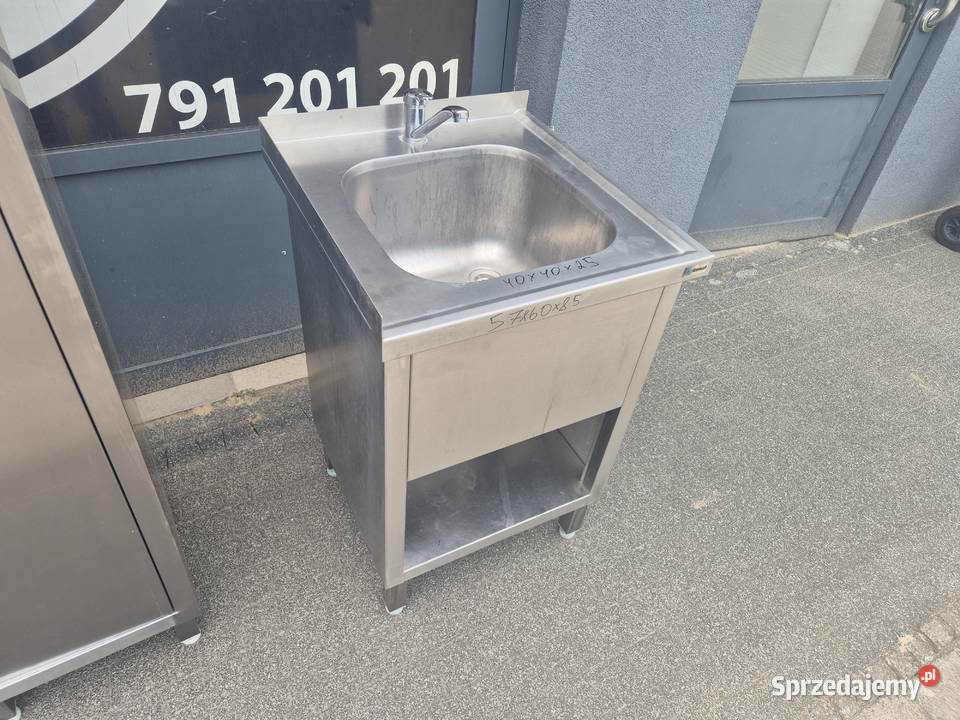 Zlew Gastronomiczny Z Półką 1 Komorowy 576085 Ostrów Wielkopolski