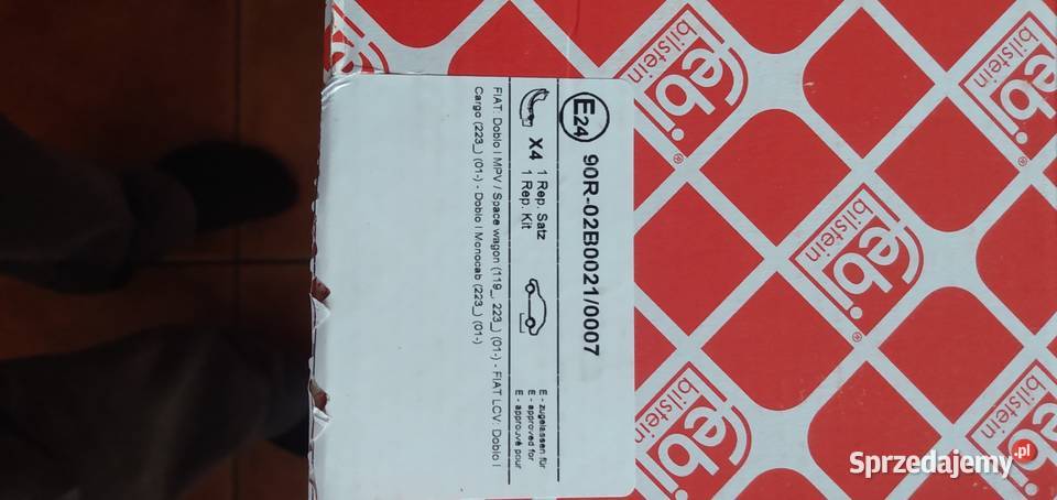 Szczęki hamulcowe fiat doblo sprzedam