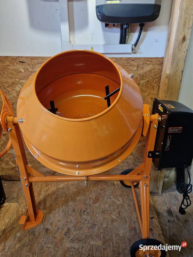 Betoniarka elektryczna 180L 1250W KraftDele wielkopolskie