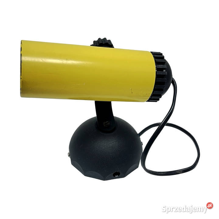 Żółta lampa kinkiet POLAM PIŁA Typ 12 Polska Warszawa