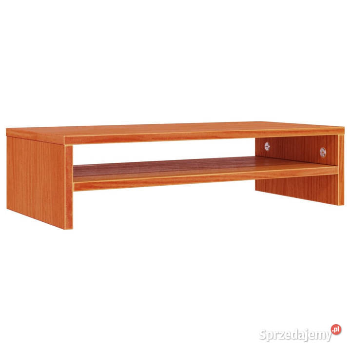 Podstawka na monitor woskowy brąz 50x24x13 lita