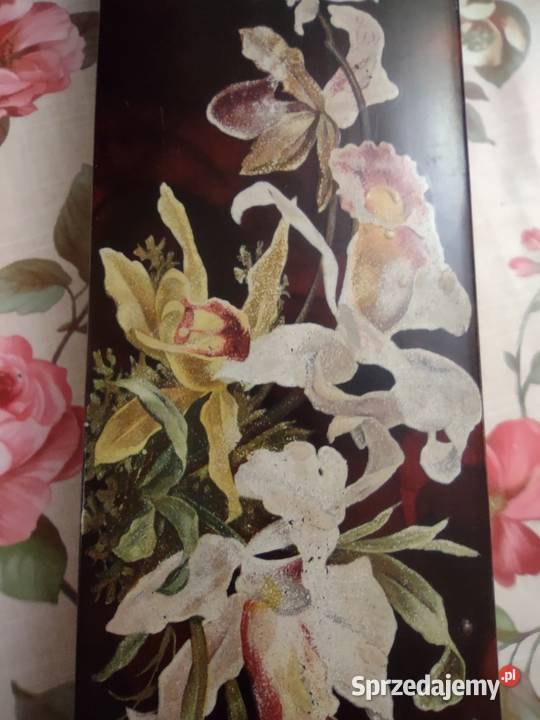 Japonia antyk szkatułka pudełko laka ręcznie