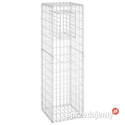 vidaXL Słupki gabionowe 2 40x40x140 mazowieckie Warszawa sprzedam