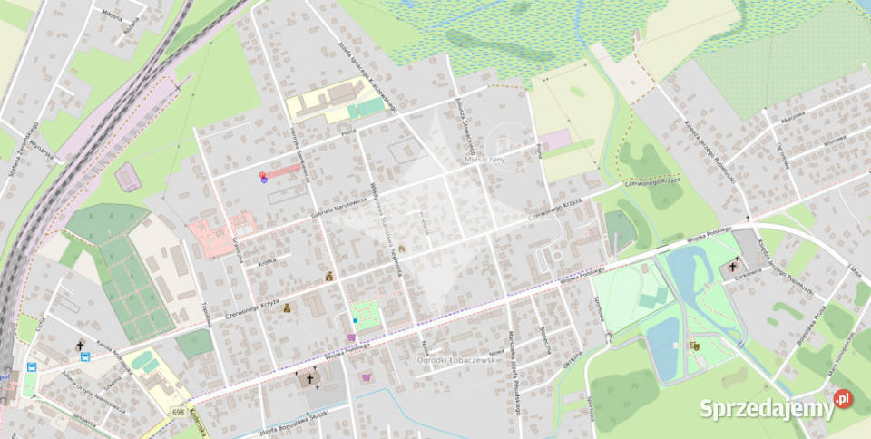 Działka budowlana Sienkiewicza Terespol asfalt Sprzedaż sprzedam