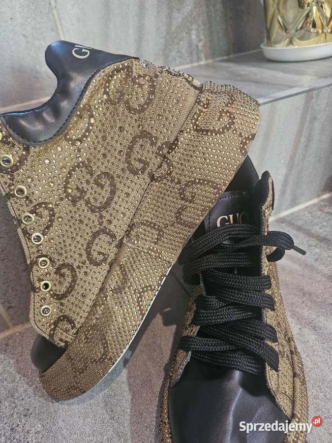 Piękne spacery buty kostkę Guci 25cm Mucharz sprzedam