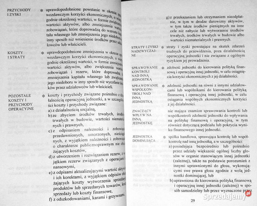 Zasady rachunkowości przedsiębiorców Jerzy Roman miękka sprzedam