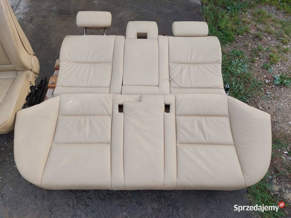 Kanapy fotel tapicerka bmw e60 dakota beige podlaskie Grajewo sprzedam