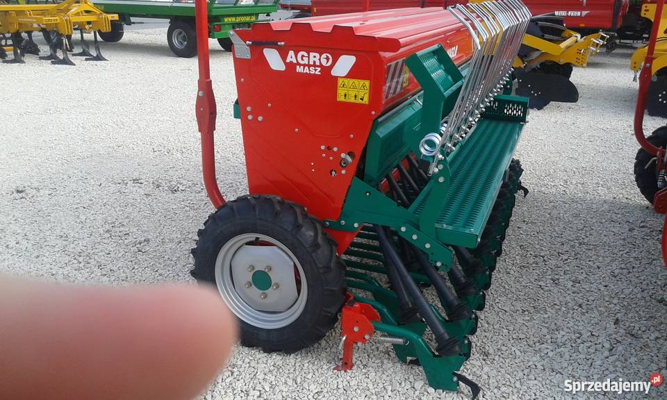 Agro Siewnik zbożowy SR300 3m talerze redlice Kozenin