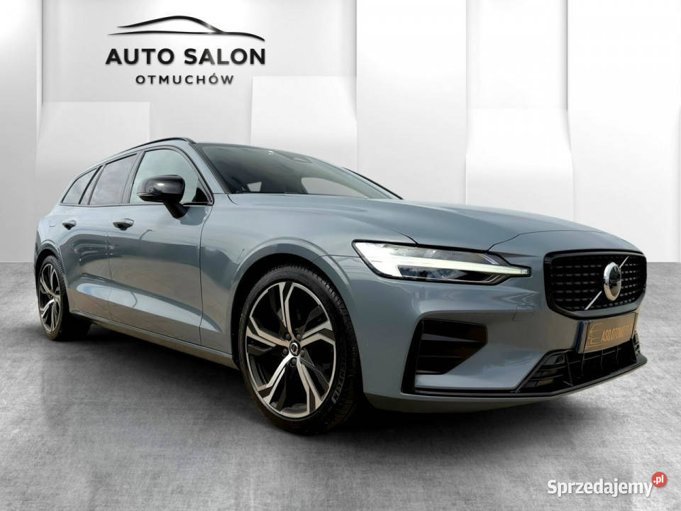 Volvo V60 R DESIGN acc FUL LED skóra nawi ALUSY czujnik martwego pola Otmuchów