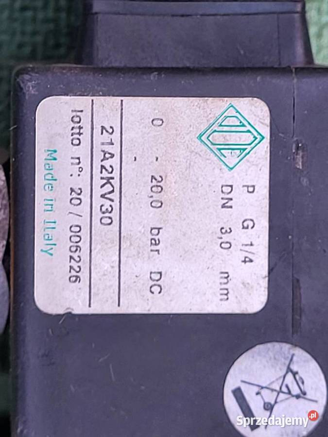 Zawór elektromagnetyczny GDV 14024CY Nakło nad Notecią sprzedam