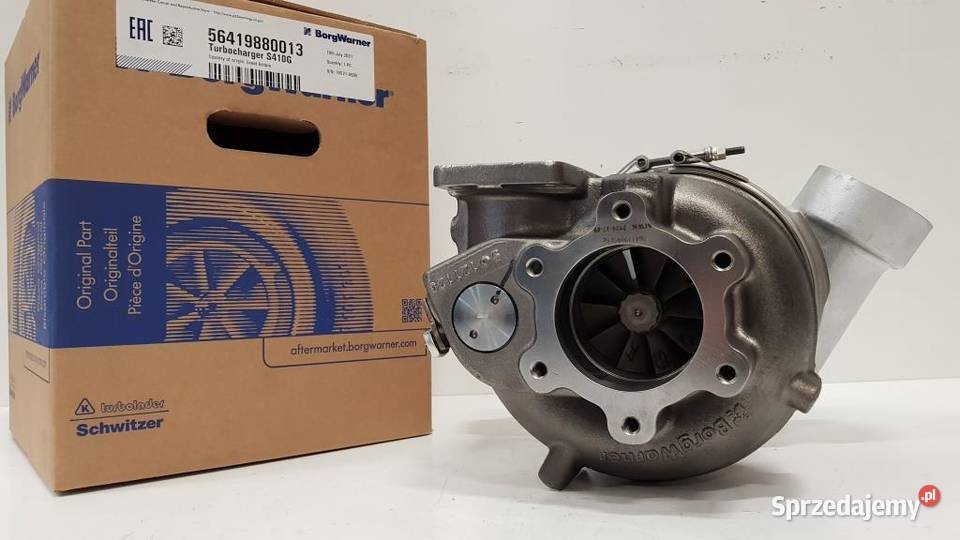 Turbosprężarka Mercedes OM502LA V8 0090964399