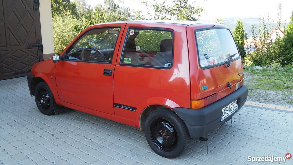 Fiat FSM Cinquecento rarytas z początku Stary Sącz