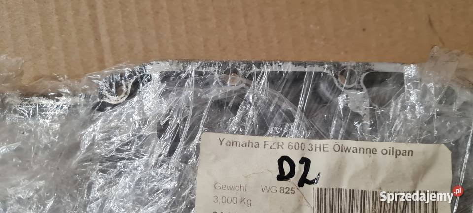 Yamaha FZR 600 3HE miska olejowa Warszawa sprzedam