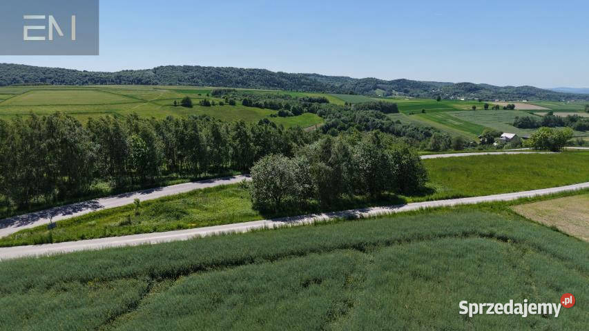 Działka 1214m2 Jaszczurowa asfalt