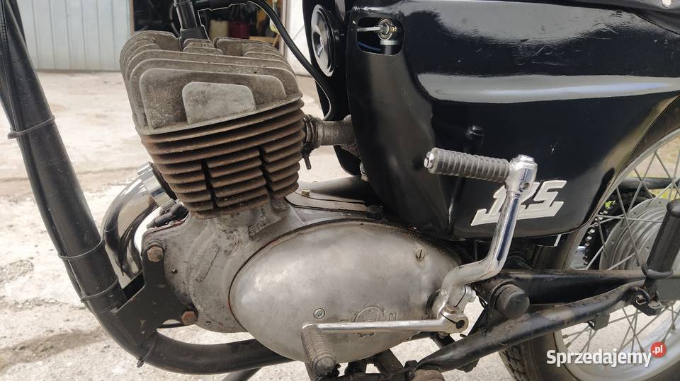 Wsk 125 zarejestrowana na białe tablice WSK Chojnice