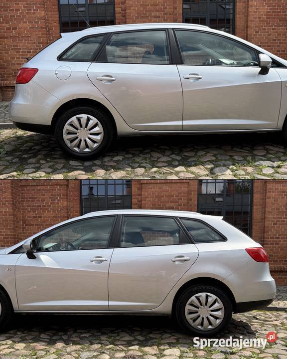 Seat Ibiza IV 2010r 14 MPI Benzyna Klimatyzacja Łódź sprzedam
