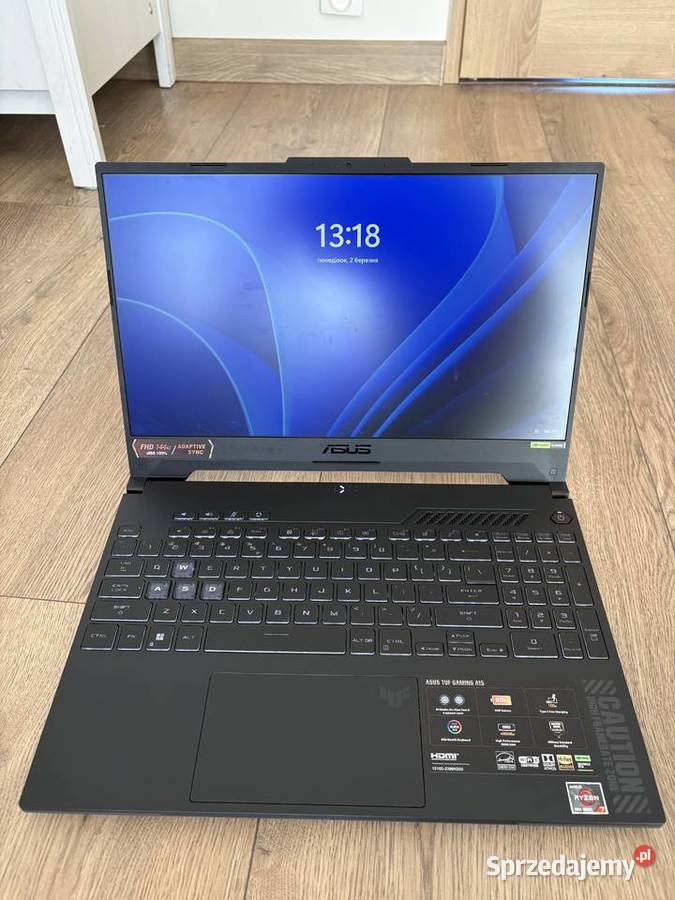 Laptop Asus Tuf Gaming A15 RTX 4060 Ryzen 7 16 Asus Zielona Góra