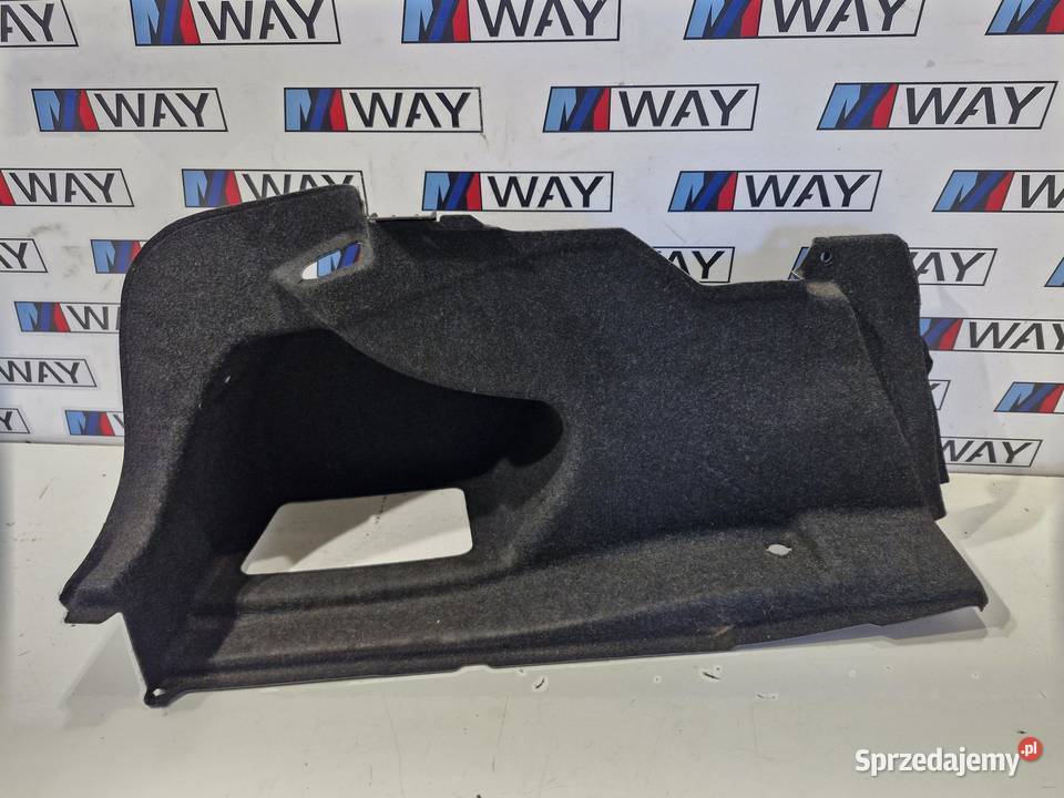 7246295 BMW F30 POCZEK BAGAŻNIKA LEWY TYŁ Listwy i nakładki sprzedam