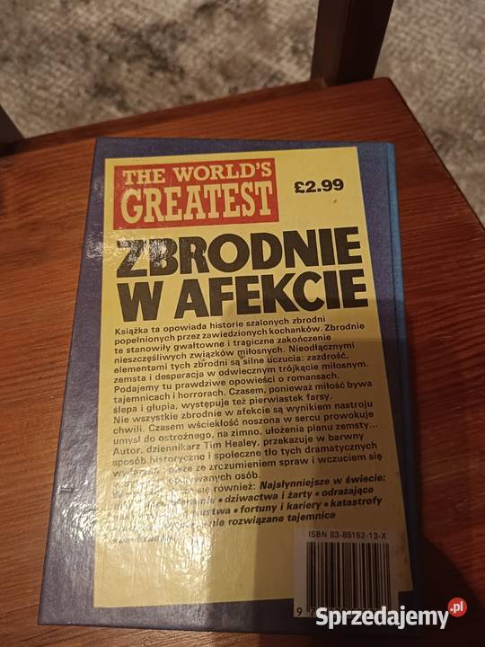 Zbrodnie w afekcie Pozostałe Warszawa