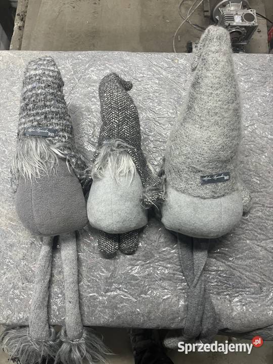 Zestaw 3 krasnali świątecznych wielkopolskie Jarocin