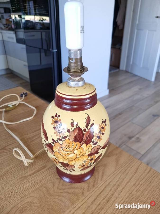 Lampa z ceramiki Wola Podłężna sprzedam