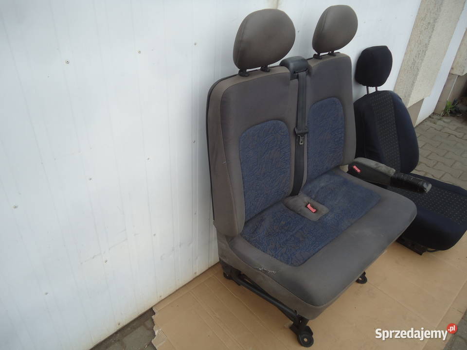 RENAULT MASTER II 2005 FOTEL LEWY PRAWY 2 OSOBY Fotele i kanapy Nowy Dwór Gdański