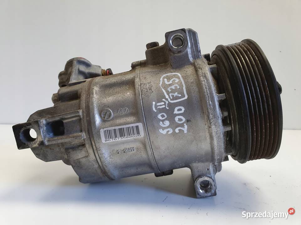 SPRĘŻARKA KLIMATYZACJI Volvo S60 II V60 20 D4 osobowe Części samochodowe Chełm