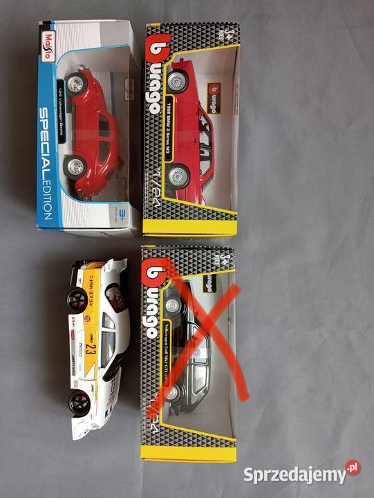 Bburago 124 4 x modele Nissan Skyline GTR VW śląskie Jaworzno