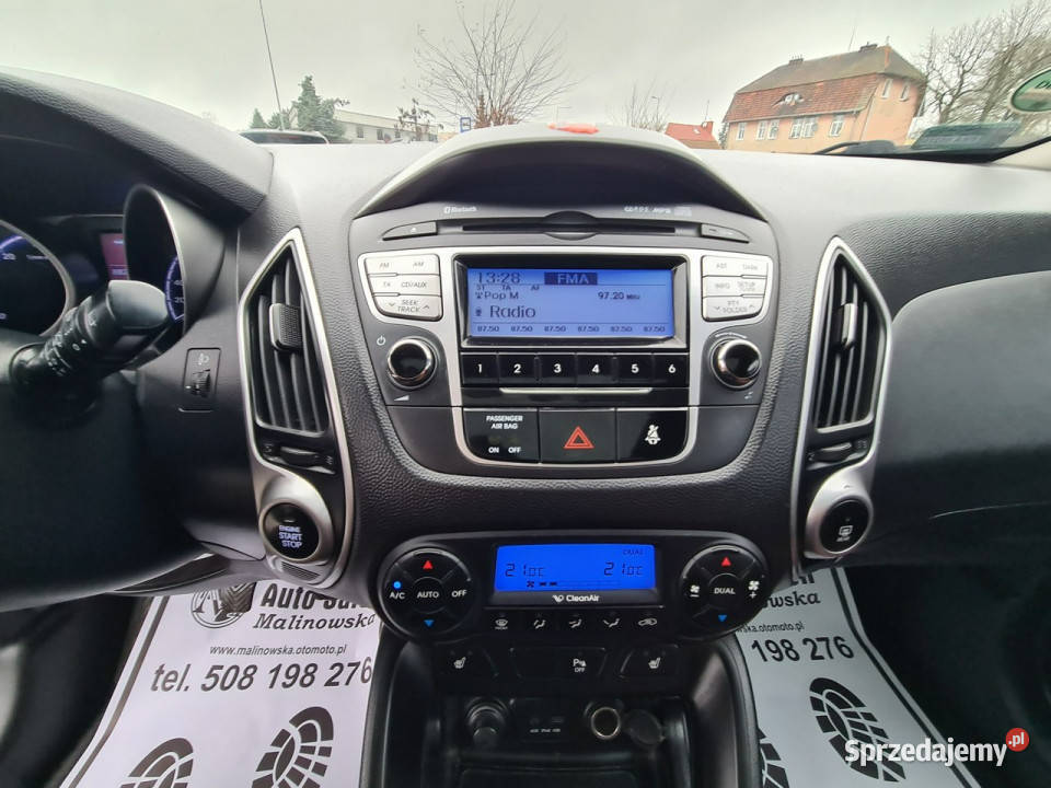 Hyundai ix35 4x4 Szyberdach Skóra Grzane Fotele relingi dachowe Wągrowiec sprzedam