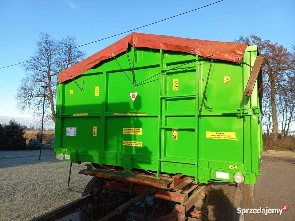 Przyczepa rolnicza Hl 6011 kujawsko-pomorskie Toninek sprzedam