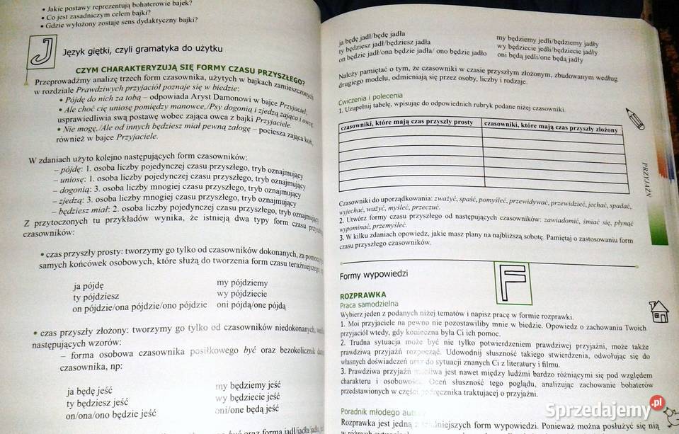 Czas na polski Podręcznik gimnazjalistów kl 1 Chełm