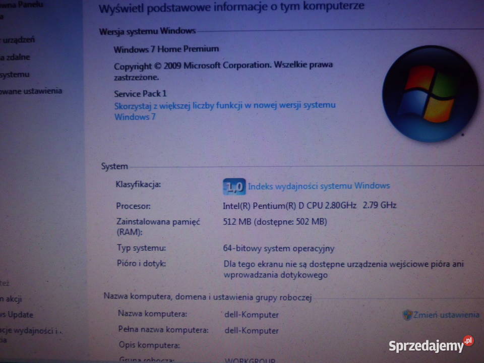 komputer stacjonarny Dell Komputery i Akcesoria Łuków