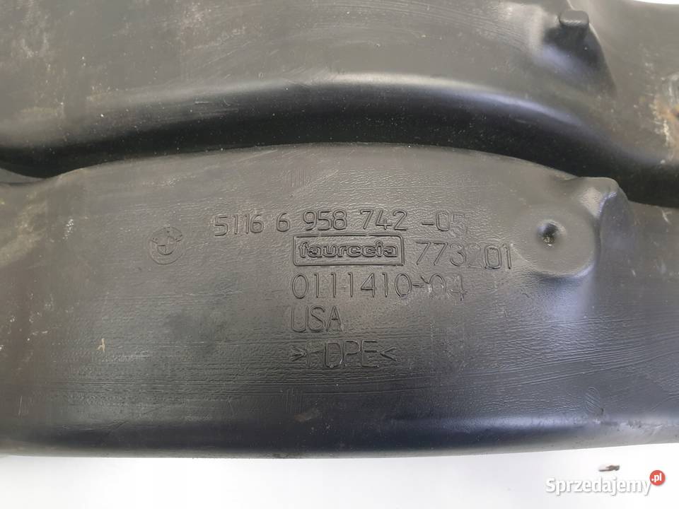 BMW X6 E71 KANAŁ POWIETRZA Tunel 6958742 Kanały powietrza Motoryzacja