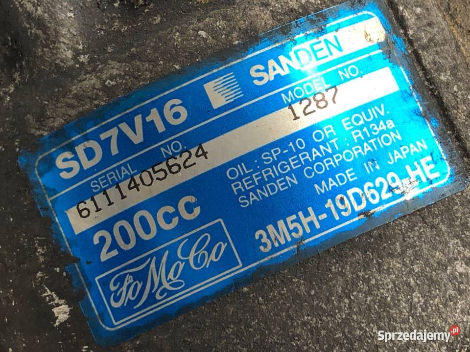 SPRĘŻARKA KLIMATYZACJI VOLVO V50 3M5H19D629HE 20