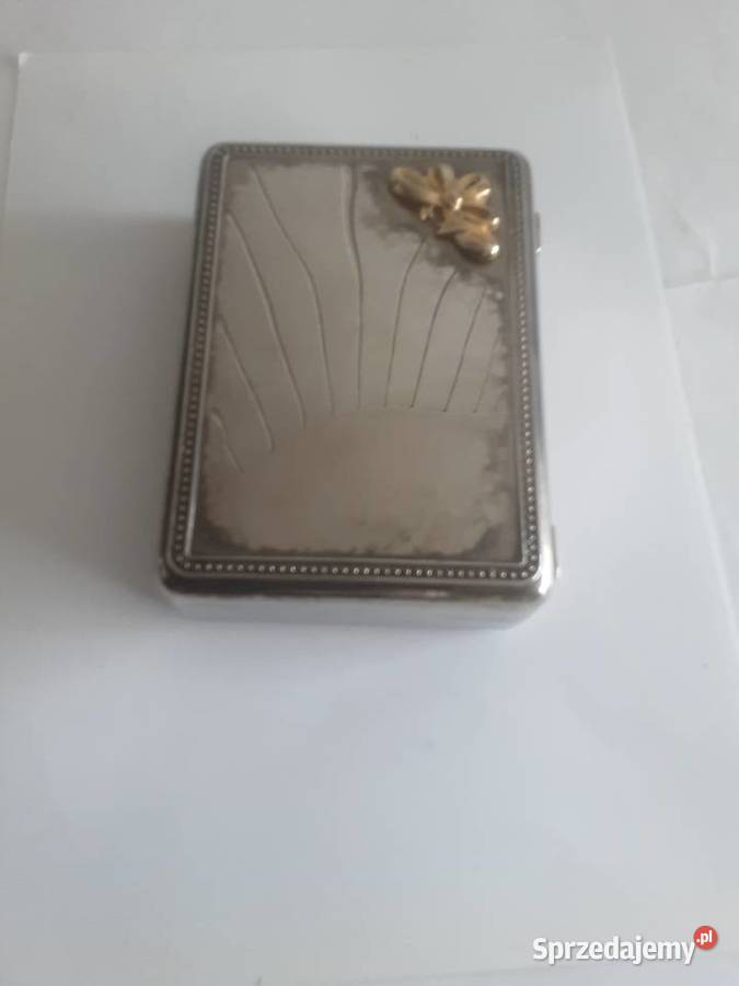 METALOWA OZDOBNA SZKATUŁKA NA BIŻUTERIĘ Szczecinek