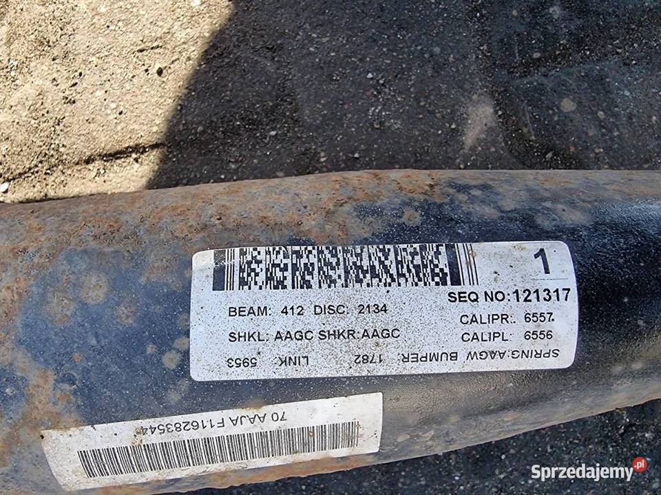 BELKA SANKI TYŁ OPEL ASTRA J Lipno