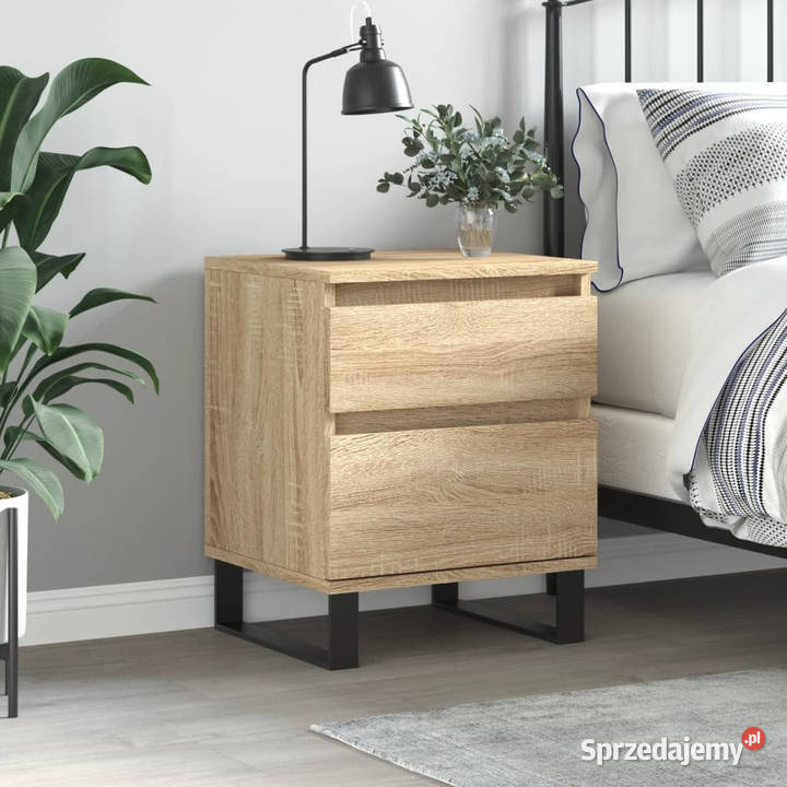 Szafka nocna dąb sonoma 40x35x50 materiał Warszawa