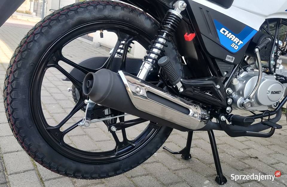 ROMET CHART 50 EFI EURO 5 2025 PROMO 1000 SALON benzyna Bielsko-Biała sprzedam