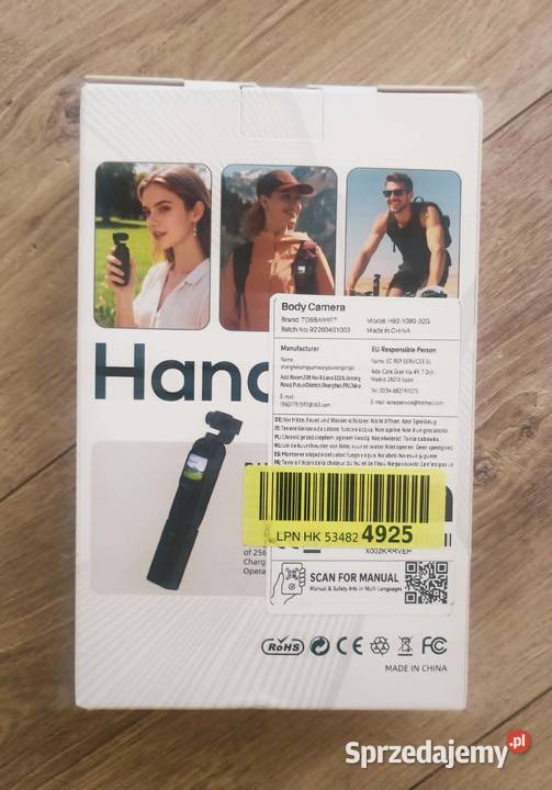 Kamera sportowa Handheld Camera H264 w kolorze Ciechocinek